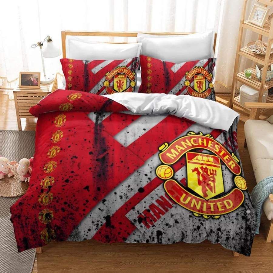 Manchester United Style Bedding Set