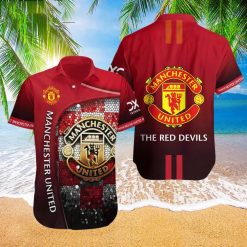 Manchester United The Red Devils Hawaiian Shirt