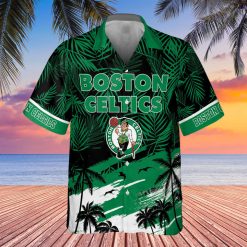Alternative view of NBA Boston Celtics Summer Outfit Hawaiian Shirt