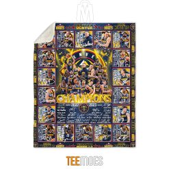 Alternative view of NBA Denver Nuggets Champions Finals 2023 Fleece Blanket