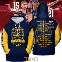 NBA Denver Nuggets Champions Finals 2023 Pullover Hoodie