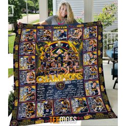 NBA Denver Nuggets Champions Finals 2023 Quilt Blanket