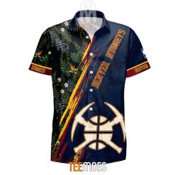Alternative view of NBA Denver Nuggets Summer Vacetion Hawaiian Shirt