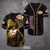 NBA Los Angeles Lakers Kobe Bryant Skull Baseball Jersey