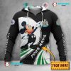 Newcastle United FC Custom Name Mickey Pullover Hoodie