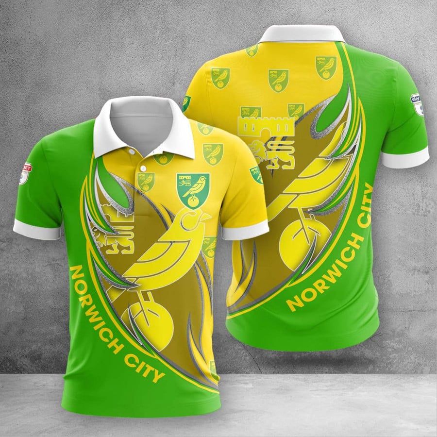Norwich City FC Logo Polo Shirt