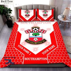Southampton FC Custom Name Logo Bedding Set
