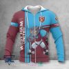 West Ham United FC Mascot Zip Up Hoodie