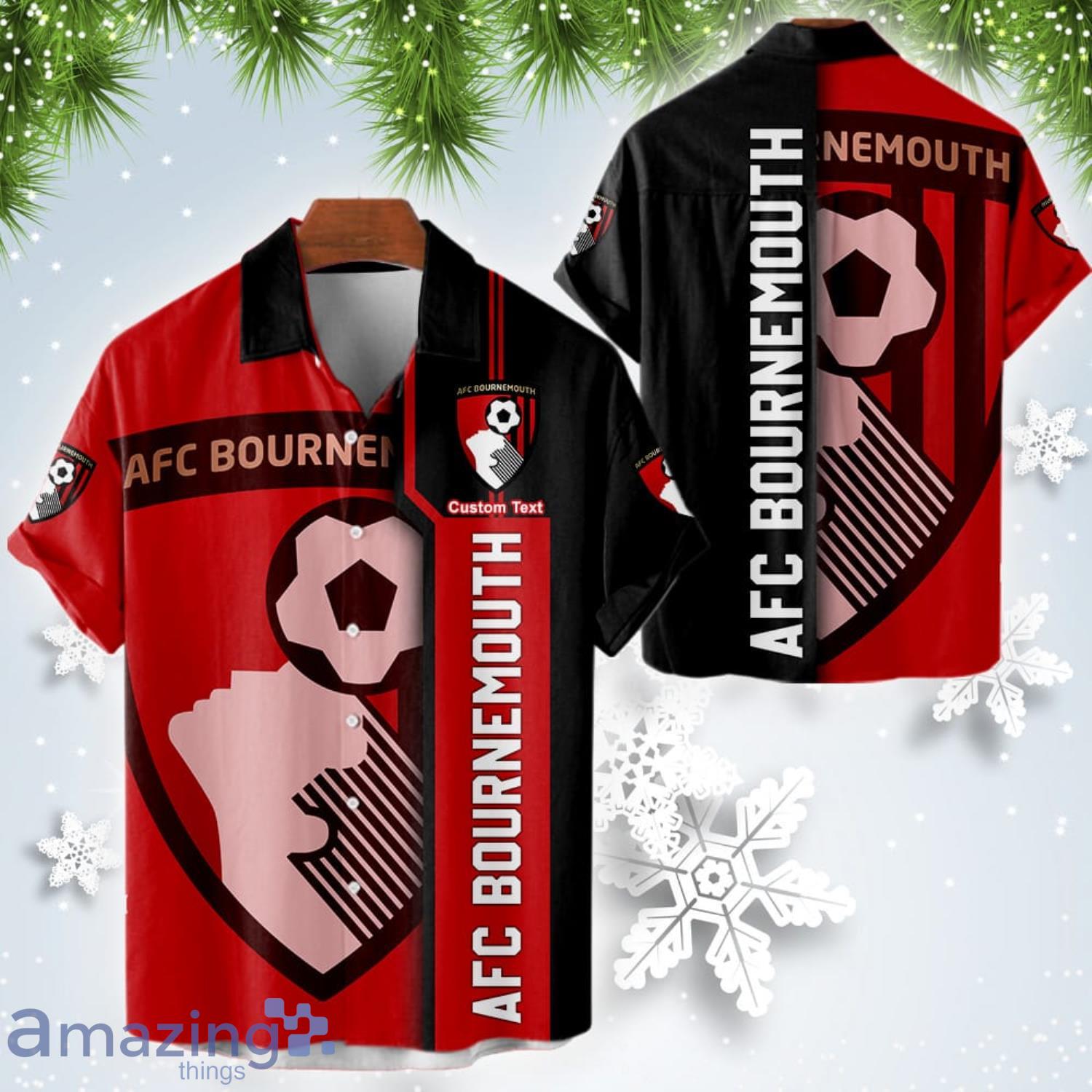 AFC Bournemouth Big Logo Hawaiian Shirt