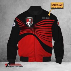 AFC Bournemouth Custom Name Special Style Bomber Jacket