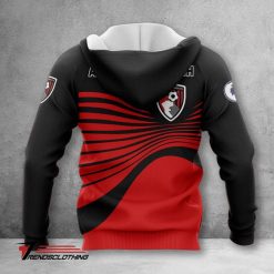 Alternative view of AFC Bournemouth Custom Name Special Style Zip Up Hoodie