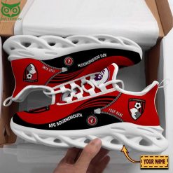 AFC Bournemouth Custom Name Zip Pattern Max Soul Shoes