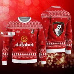 AFC Bournemouth Dafabet Ugly Christmas Sweater