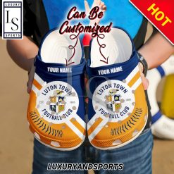 EFL Luton Town FC Custom Name EST 1885 Crocs