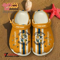 EFL Luton Town FC Custom Name Logo Crocs