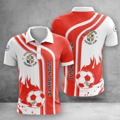 EFL Luton Town FC Fire Ball Polo Shirt