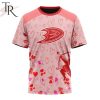 NHL Anaheim Ducks Custom Name x2 Date Valentine T-Shirt