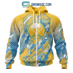 NHL Buffalo Sabres Against Childhood Cancer Zip Up Hoodie