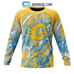NHL Calgary Flames Against Childhood Cancer Sweatshirt