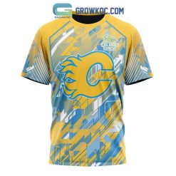 NHL Calgary Flames Against Childhood Cancer T-Shirt