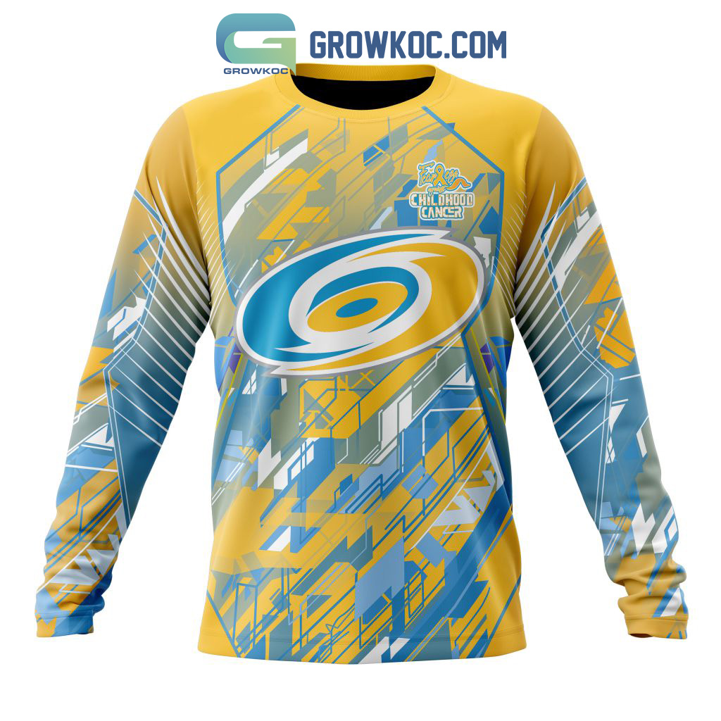 NHL Carolina Hurricanes Against Childhood Cancer Sweatshirt