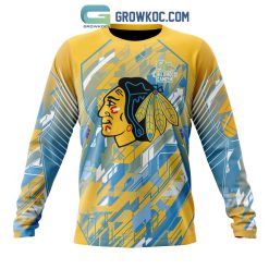 NHL Chicago Blackhawks Against Childhood Cancer Sweatshirt