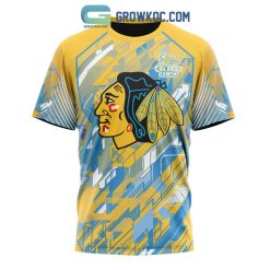 NHL Chicago Blackhawks Against Childhood Cancer T-Shirt