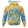 NHL Columbus Blue Jackets Against Childhood Cancer Pullover Hoodie