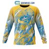 NHL Columbus Blue Jackets Against Childhood Cancer Sweatshirt