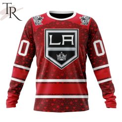 NHL Los Angeles Kings Custom Name Number Valentine Gift Sweatshirt