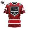NHL Los Angeles Kings Custom Name Number Valentine Gift T-Shirt