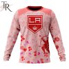 NHL Los Angeles Kings Custom Name x2 Date Valentine Sweatshirt