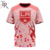 NHL Los Angeles Kings Custom Name x2 Date Valentine T-Shirt