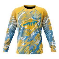 NHL Minnesota Wild Against Childhood Cancer Sweatshirt