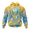 NHL New York Islanders Against Childhood Cancer Pullover Hoodie