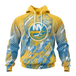 NHL New York Islanders Against Childhood Cancer Pullover Hoodie