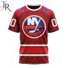 NHL New York Islanders Custom Name Number Valentine Gift T-Shirt