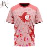 NHL Ottawa Senators Custom Name x2 Date Valentine T-Shirt