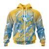 NHL Pittsburgh Penguins Against Childhood Cancer Zip Up Hoodie
