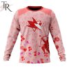 NHL San Jose Sharks Custom Name x2 Date Valentine Sweatshirt