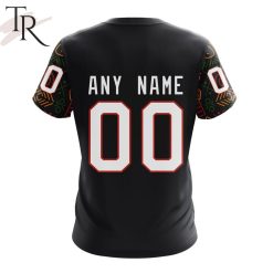 Alternative view of NHL Seattle Kraken Custom Name Number Black History Month T-Shirt
