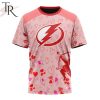 NHL Tampa Bay Lightning Custom Name x2 Date Valentine T-Shirt