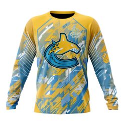 NHL Vancouver Canucks Against Childhood Cancer Sweatshirt