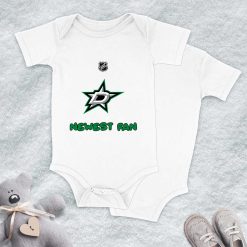 Alternative view of NHL Dallas Stars Newest Fan Baby Onesie