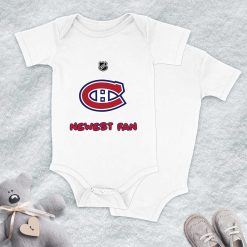 Alternative view of NHL Montreal Canadiens Newest Fan Baby Onesie
