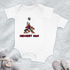 Alternative view of NHL Arizona Coyotes Newest Fan Baby Onesie