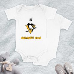 Alternative view of NHL Pittsburgh Penguins Newest Fan Baby Onesie