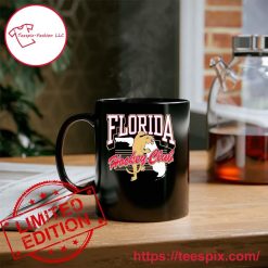 NHL Florida Panthers Hockey Club Black Ceramic Mug