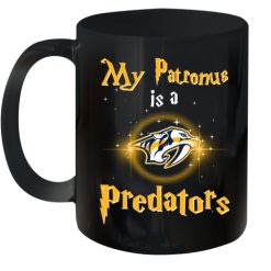 NHL Nashville Predators My Patronus Black Ceramic Mug