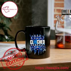 NHL Vancouver Canucks Clinched Black Ceramic Mug